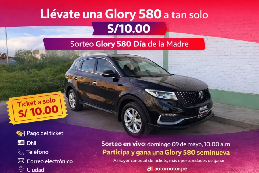 Puedes llevarte una Glory 580 por tan solo S/ 9.90