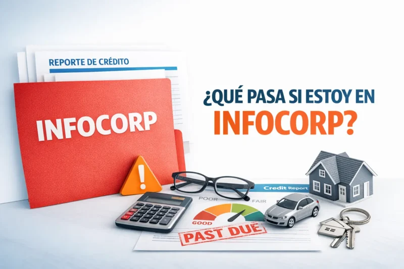 Reporte Infocorp y desventajas de estar mal reportado